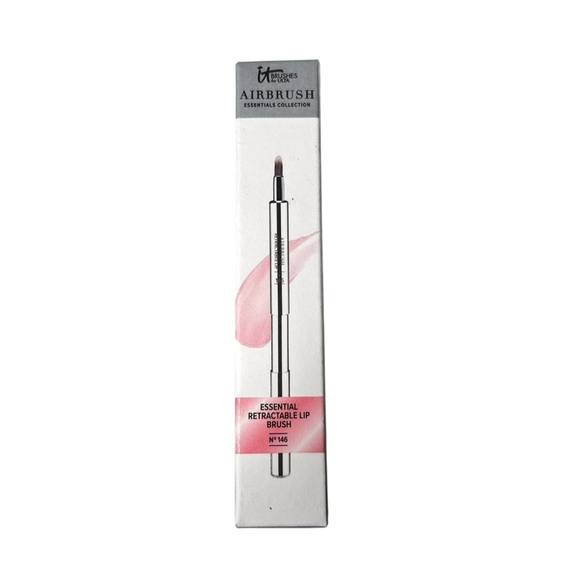 IT Brushes For ULTA Airbrush Essential Retractable Lip Brush #146 Cruelty Free - Picture 2 of 7